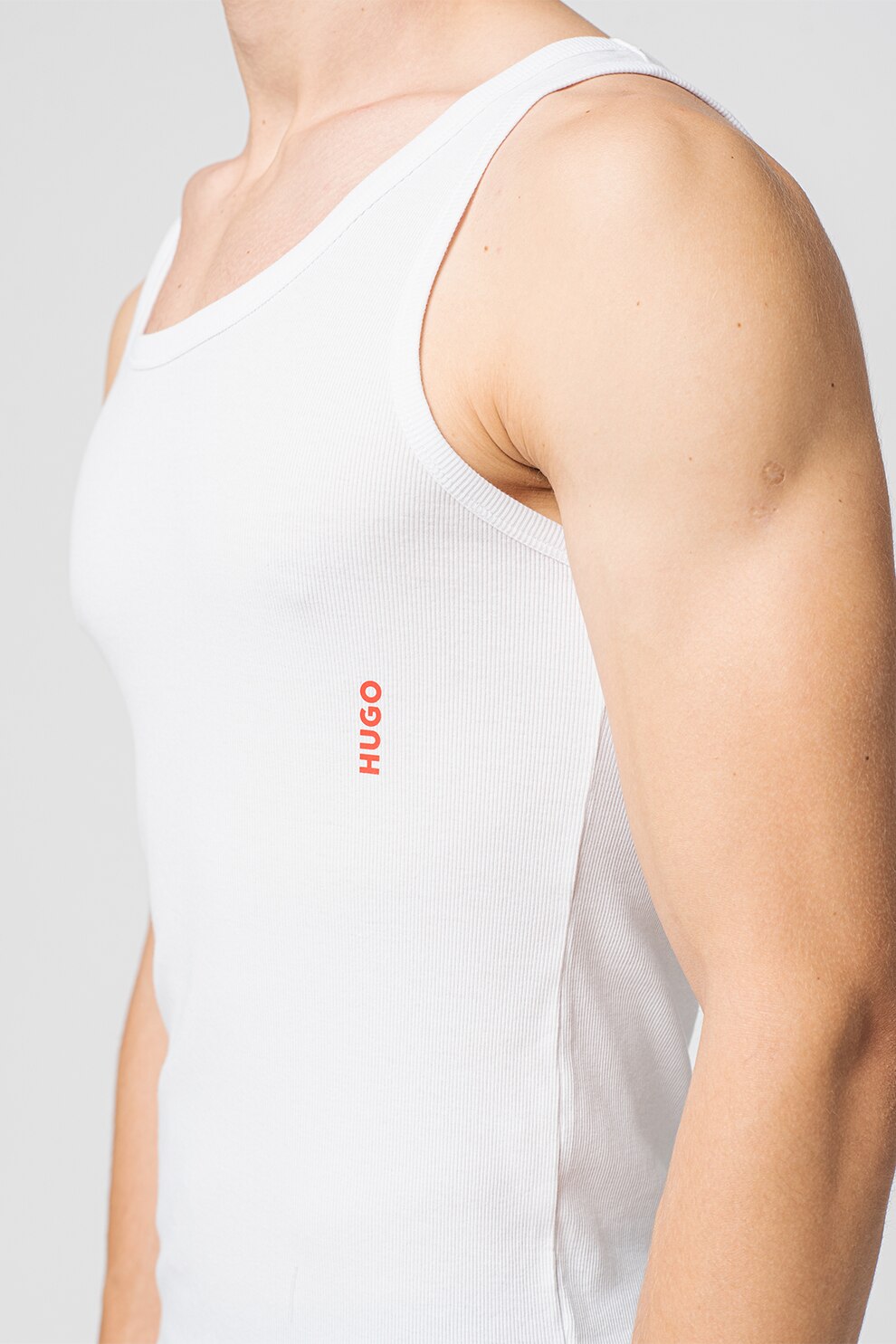 DAGİ White Shapewear Basic Tanktop, V-Neck, Slim Fit, Sleeveless Underwear  for Men 2024, Buy DAGİ Online