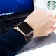 Curea SvodMedia® Compatibila cu Apple Watch, Milanese Loop, Compatibila cu Apple Watch 8/7/6/5/4/3/2, 38/40/41 mm, marime M/L, Negru