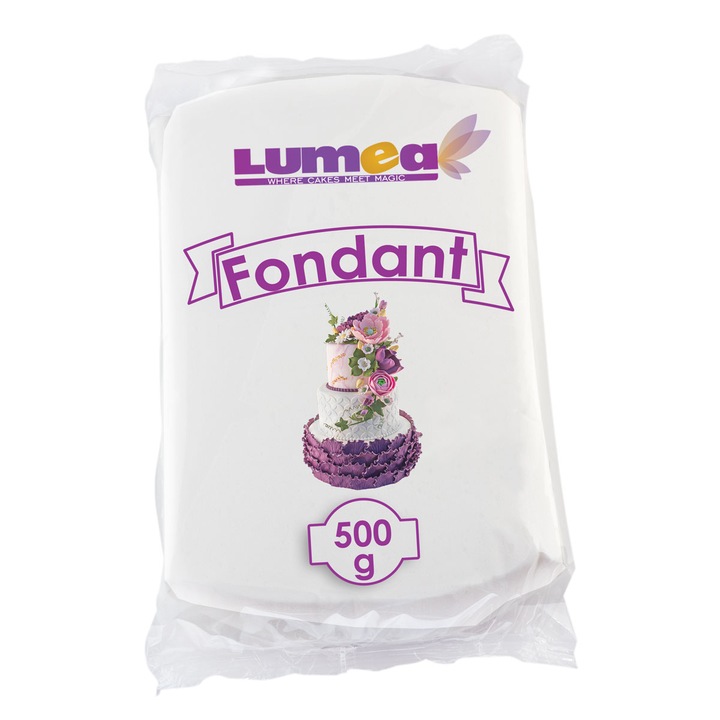 Lumea fehér fondant, 500g