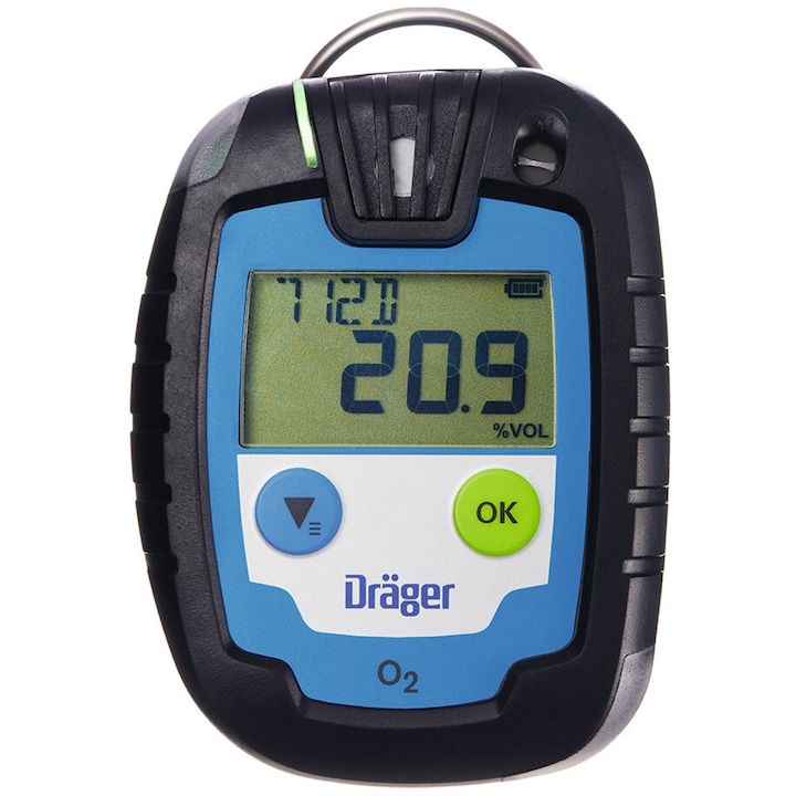 Detector portabil monogaz - Drager Pac 6000 O2 Oxigen