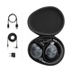 Слушалки Over the Ear Tehnics EAH-A800E-K, Bluetooth, Over-ear, Hybrid Noise Cancelling, Mutipoint, JustMyVoice, Alexa built-in, Quick Charge, Автономия 120 часа, Черен