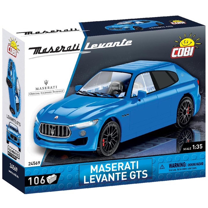 Set de Construit Maserati Levante GTS, 106 piese