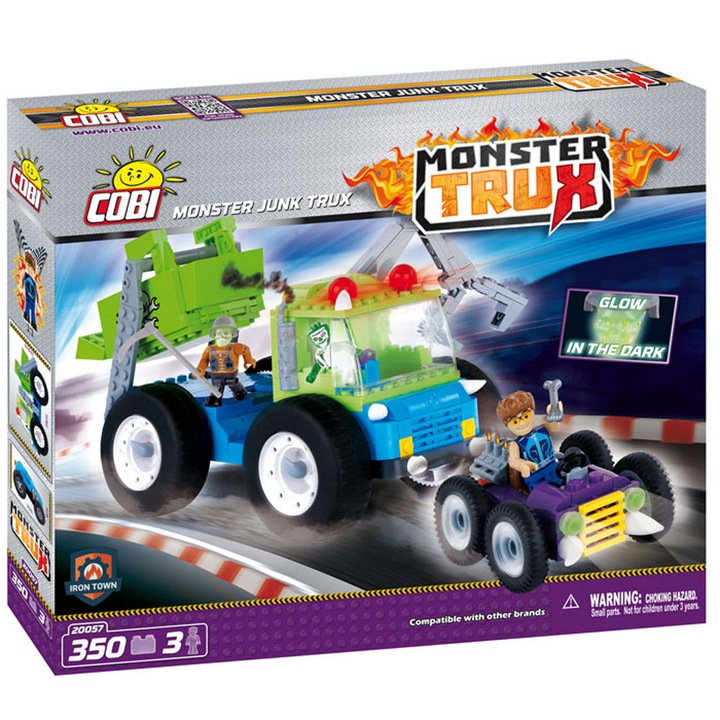 COBI Monster Trux 20057 Junk Trunk, 350 darabos