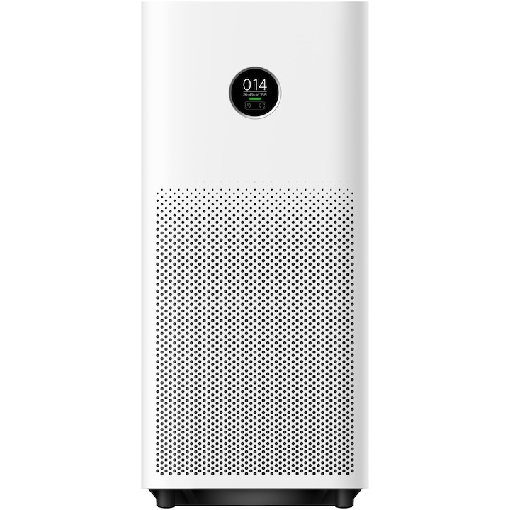 Purificator de aer Xiaomi Smart Air Purifier 4 EU, PCARD 400 m3/h, MI Home, Display OLED, Mod Noapte, BHR5096GL, Alb