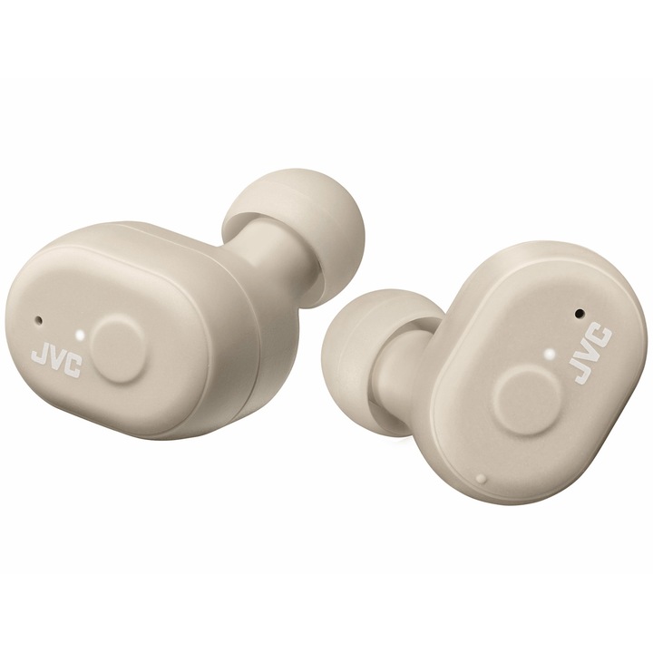 Casti Audio In Ear JVC, True Wireless, Bluetooth, Microfon, Autonomie 28 ore, Gri