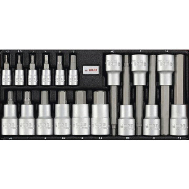 Trusa chei hexagonale, crom-vanadiu