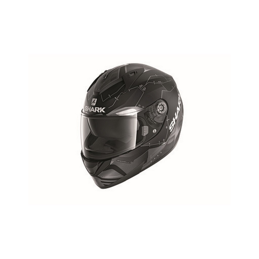 Shark Ridill 1.2 Mecca full face шлем, черен/сив/мат, размер S - eMAG.bg