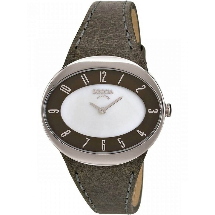 Ceas de dama Boccia 3165-15, Quartz, 36mm, 5ATM