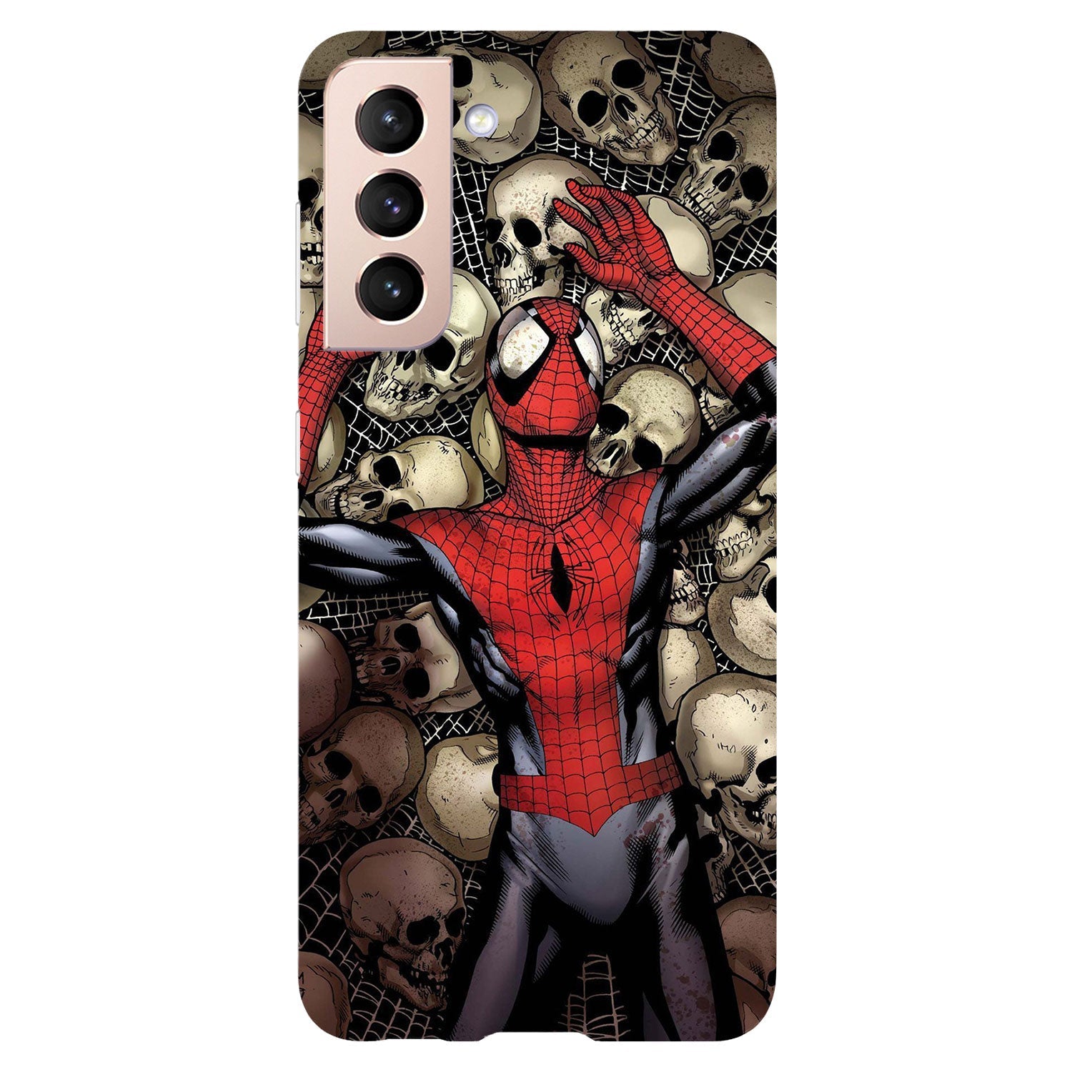 Husa compatibila cu Samsung Galaxy S21 FE model Spiderman, Silicon, TPU,  Viceversa 