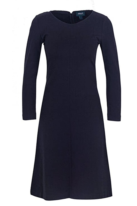 Rochie, Armani, Viscoza, Maneci 3/4, Bleumarin, 46/XL