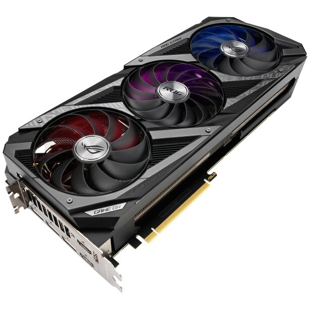 Placa video ASUS ROG Strix GeForce® RTX™ 3080 OC, 12GB GDDR6X, 384
