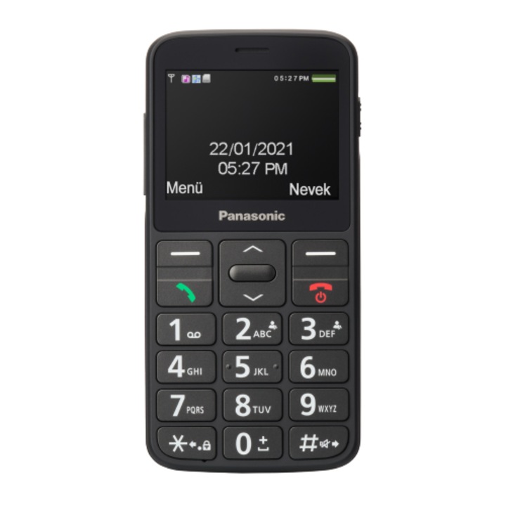 Panasonic KX-TU160EXB Mobiltelefon, Kártyafüggetlen, Fekete