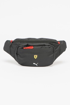 Puma - Унисекс чанта за кръста Ferrari с джоб отпред, Черен