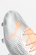 Puma, Pantofi de fotbatl Ultra 1.4 FG/AG, Portocaliu neon/Argintiu