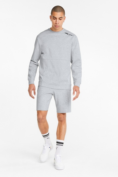 Puma, Pantaloni scurti cu finisaj impermeabil RAD/CAL, Gri deschis melange