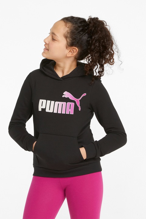 Puma, Hanorac cu imprimeu logo Bleach, Negru