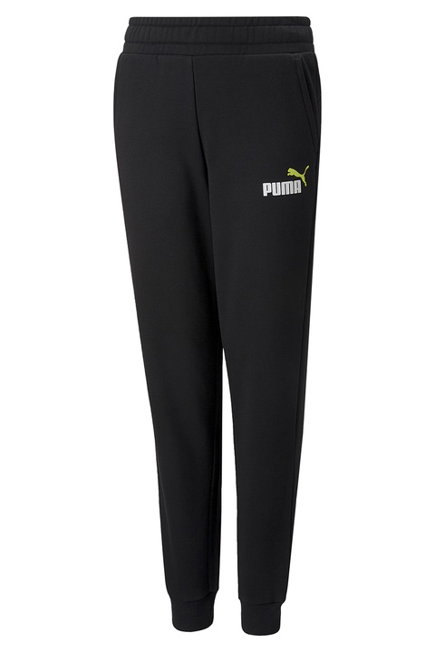 Puma, Спортен панталон Essentials със скосени джобове, Бял/Черен