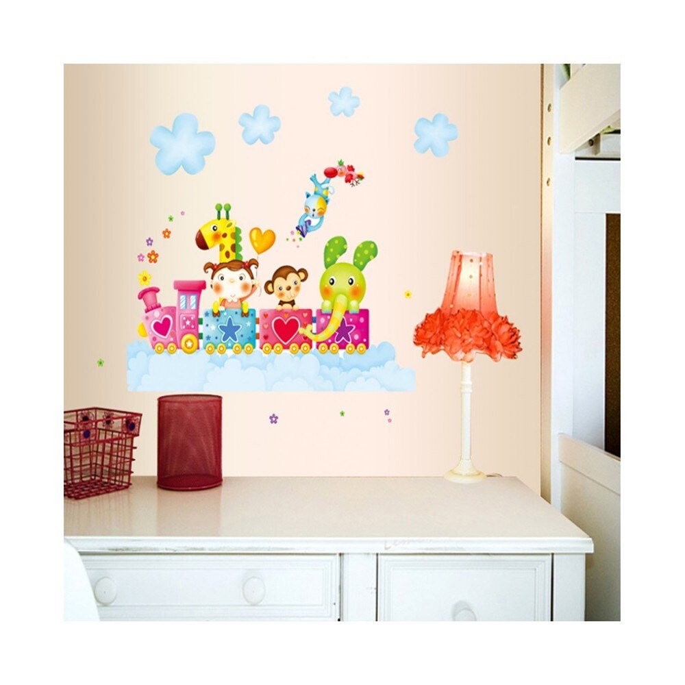 Sticker camera bebe - Trenuletul roz