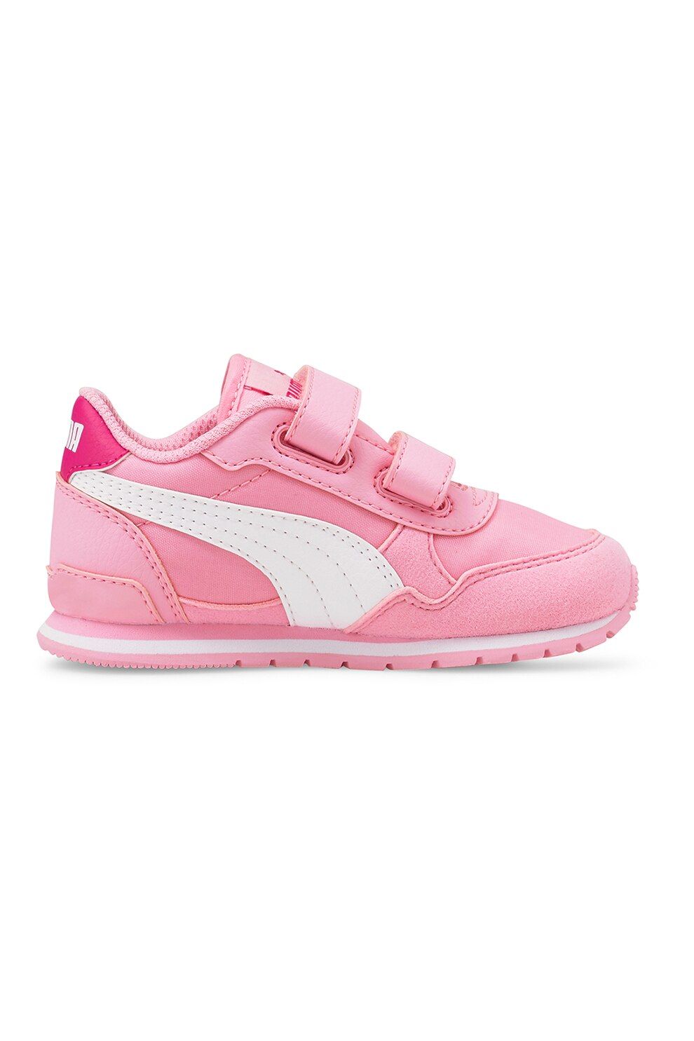 PUMA Vikky v2 Glitz 2 AC sportschoenen, Roze/Zilver, Maat 23 | - Schoenen.nl