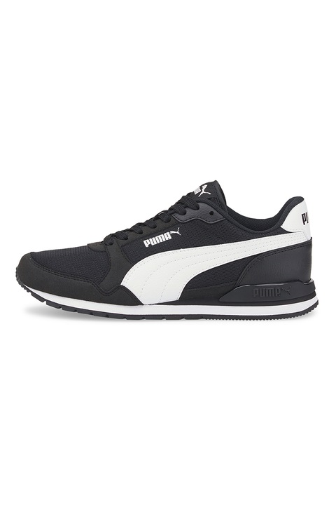 Puma, Спорни обувки ST Runner V3 с текстил, Бял/Черен