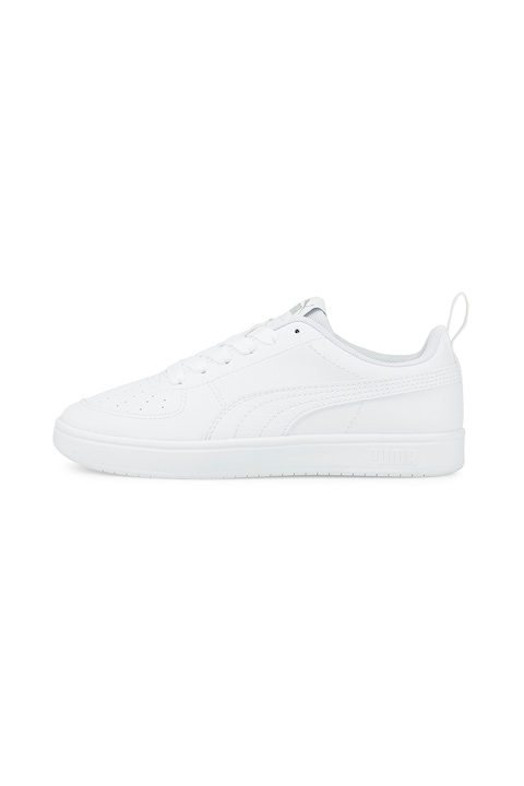 Puma, Rickie uniszex műbőr sneaker, Fehér