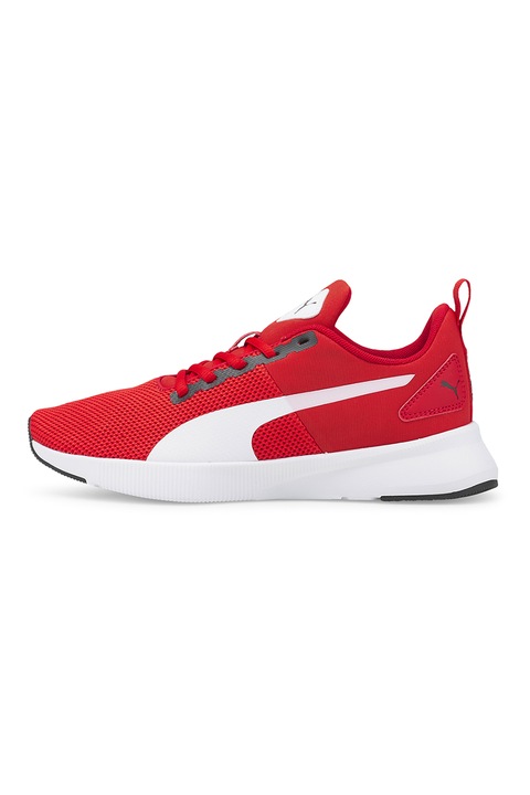 Puma, Омекотени обувки Flyer Runner за бягане, Червен/Бял