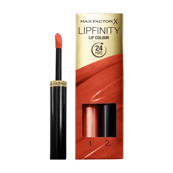 Ruj rezistent la transfer Max Factor Lipfinity, Charming Ruj rezistent la transfer Max Factor Lipfinity, Charming