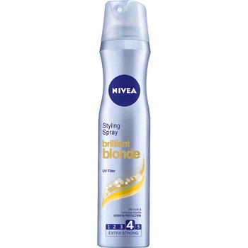 Fixativ spray Nivea Styling Brilliant Blonde, 250 ml Fixativ spray Nivea Styling Brilliant Blonde, 250 ml