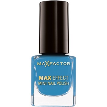 Mini lac de unghii Max Factor Max Effect No 35 Candy Blue, 4.5 ml Mini lac de unghii Max Factor Max Effect No 35 Candy Blue, 4.5 ml
