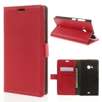 Husa HTC Desire 626, Culoare Rosie, Inchidere Magnetica, Piele Ecologica, Protectie Completa, Stand Birou Husa HTC Desire 626, Culoare Rosie, Inchidere Magnetica, Piele Ecologica, Protectie Completa, Stand Birou