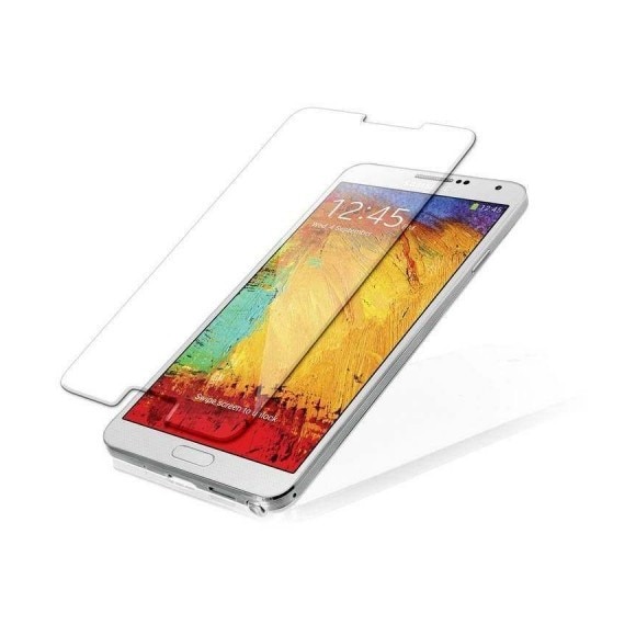 Folie Sticla Temperata Samsung Galaxy Note 3 Neo, Acoperire Completa Ecran, Transparenta, Duritate 9H, Antisoc Set 2 buc