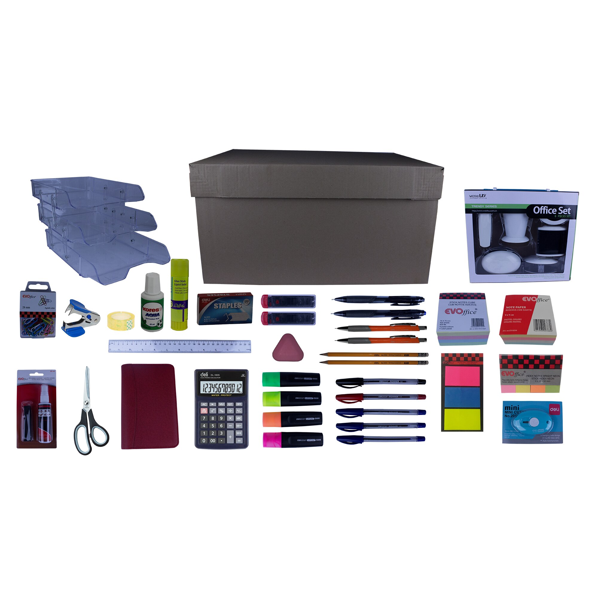 Set Trendy Birou Linie, echipat 42 piese