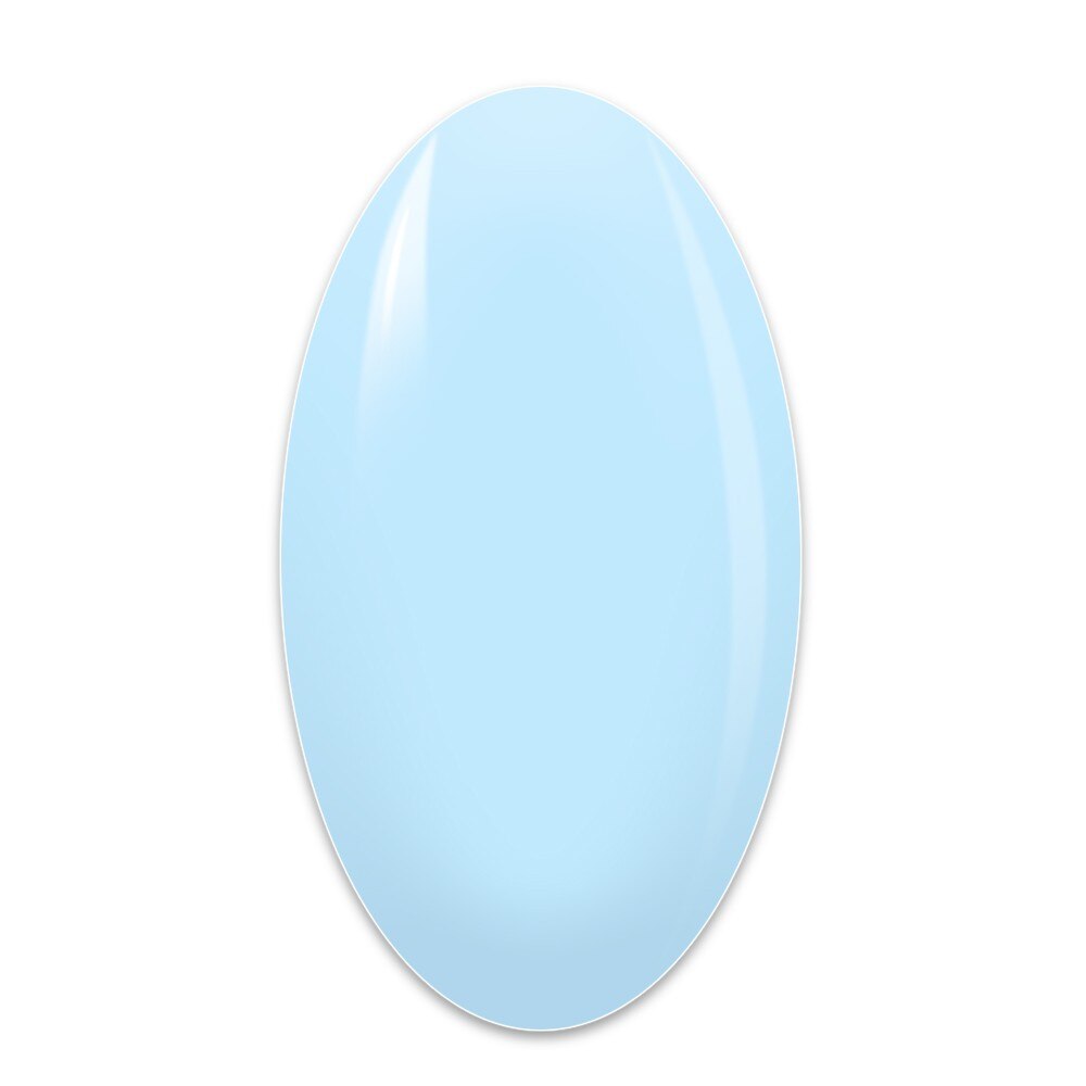 Gel Color, Cod EP21, Brand Exclusive Nails, Gama Premium Line, Culoare Cerulean Light, Gramj 5ml
