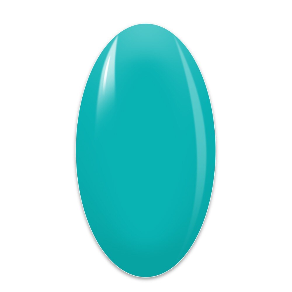 Gel Color, Cod EP24, Brand Exclusive Nails, Gama Premium Line, Culoare Blue Jade, Gramj 5ml