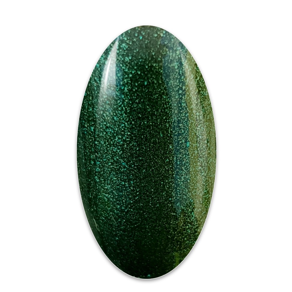 Gel Color, Cod EP38S, Brand Exclusive Nails, Gama Premium Line, Culoare Peacock Green, Gramj 5ml