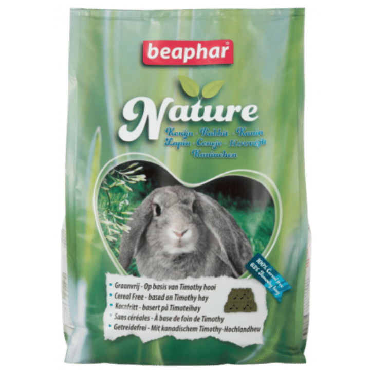 Beaphar Nature teljes értékű eledel nyulaknak 750 gr