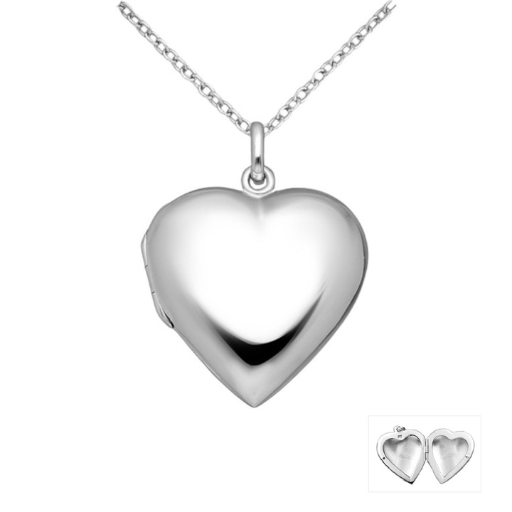 Pandantiv inima pentru poza din argint 925 Simple Heart