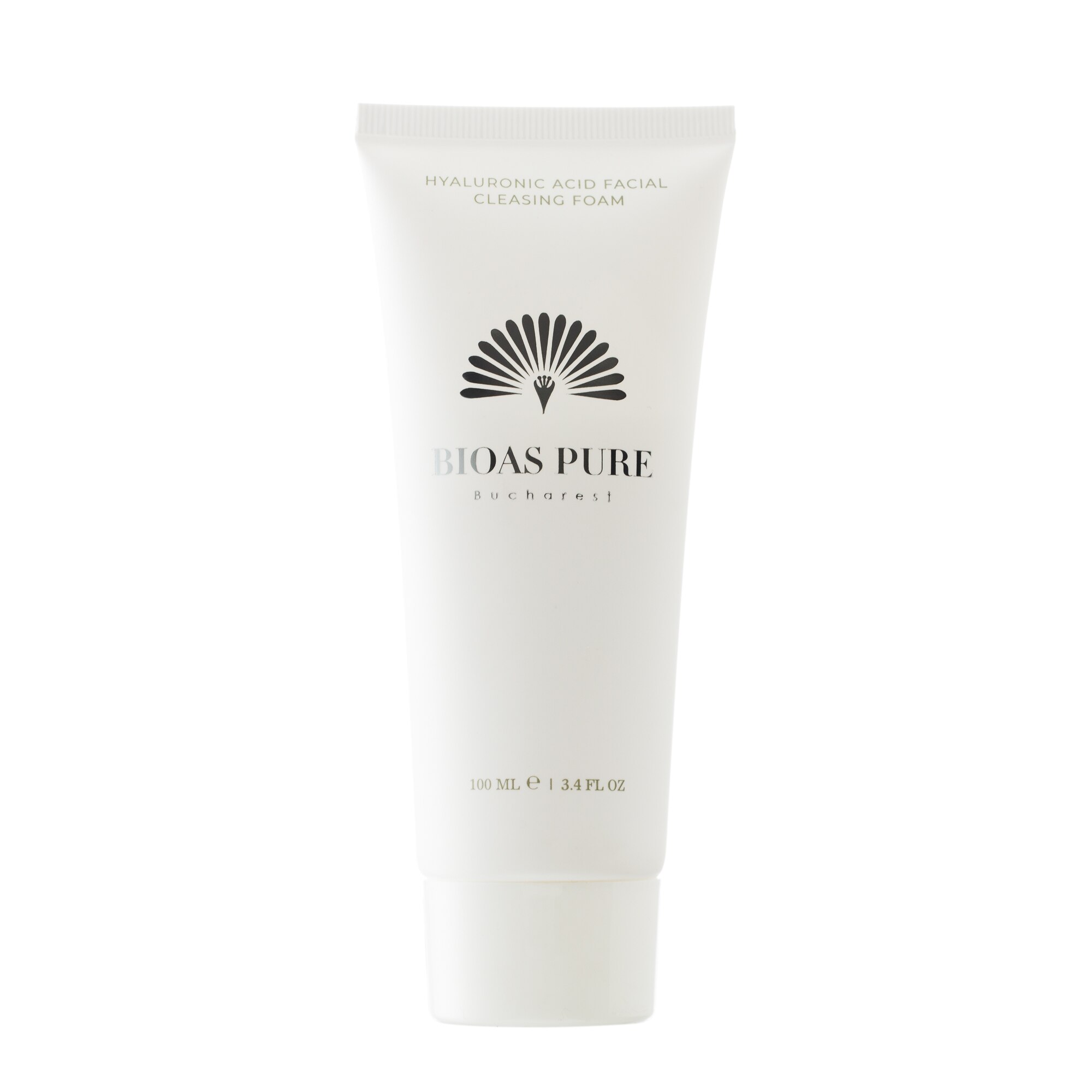 Spuma de curatare faciala cu Hyaluronic Cleanser Bioas Pure 100 ml ...