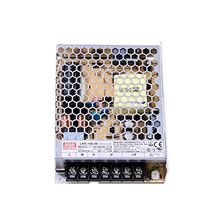 Sursa in comutatie AC-DC, 110.4W, 48V DC, 2.3A, Mean Well LRS-100-48