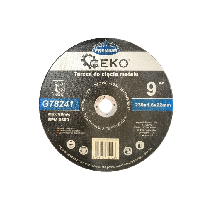 PREMIUM vágókorong fémre 230x1.6