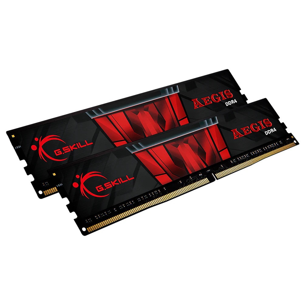 メモリー AEGIS DDR4 2666MHz 32GB (16GBx2) Memorie Aegis 32GB DDR4 2666MHz CL19 Dual Channel Kit - eMAG.ro