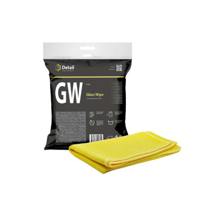 Üvegtisztító kendő 40x40, GW Detail Glass Wipe