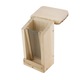 Casuta Scoarta de Copac, hranitor pasari, lemn masiv, 17x11x27 (cm) Natural Timber