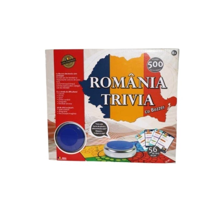 Joc de cultura generala, Romania Trivia cu Buzzer Vorbitor