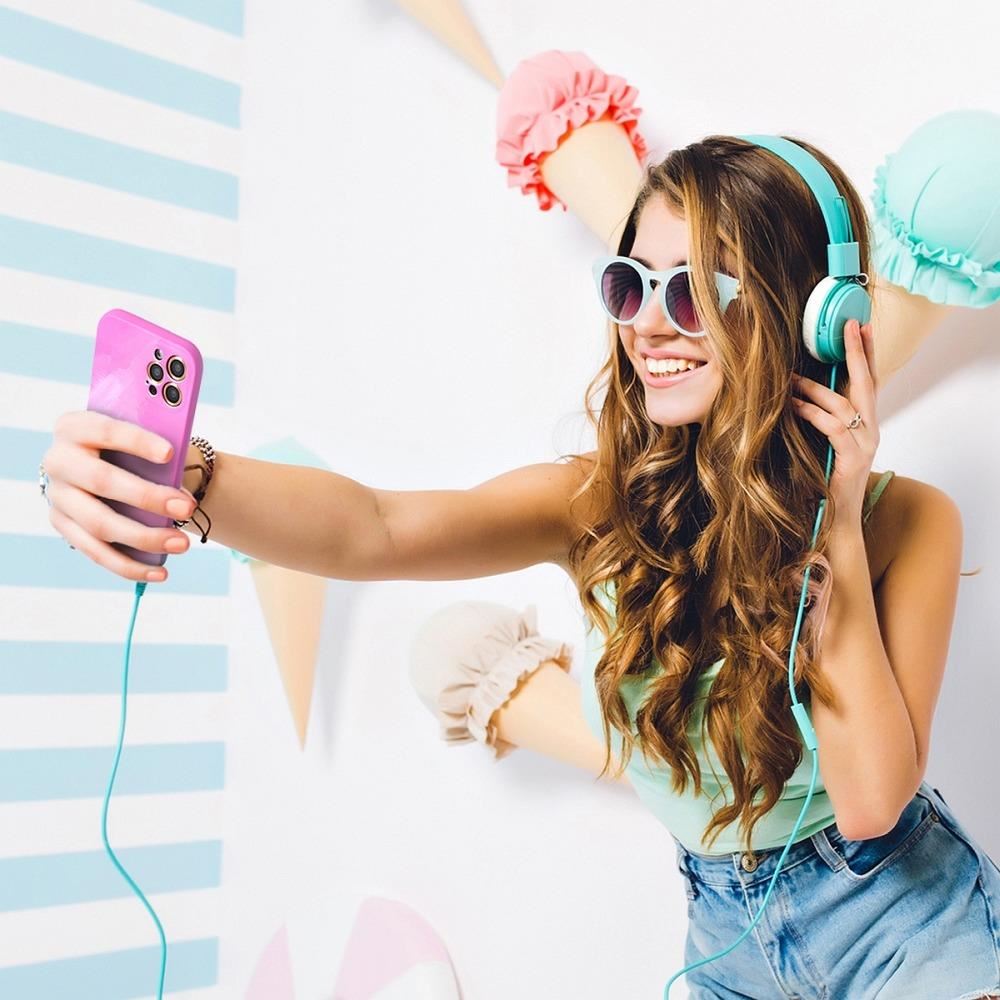 Husa Compatibila cu Apple iPhone 13 Pro - Forcell Pop Pink/Blue