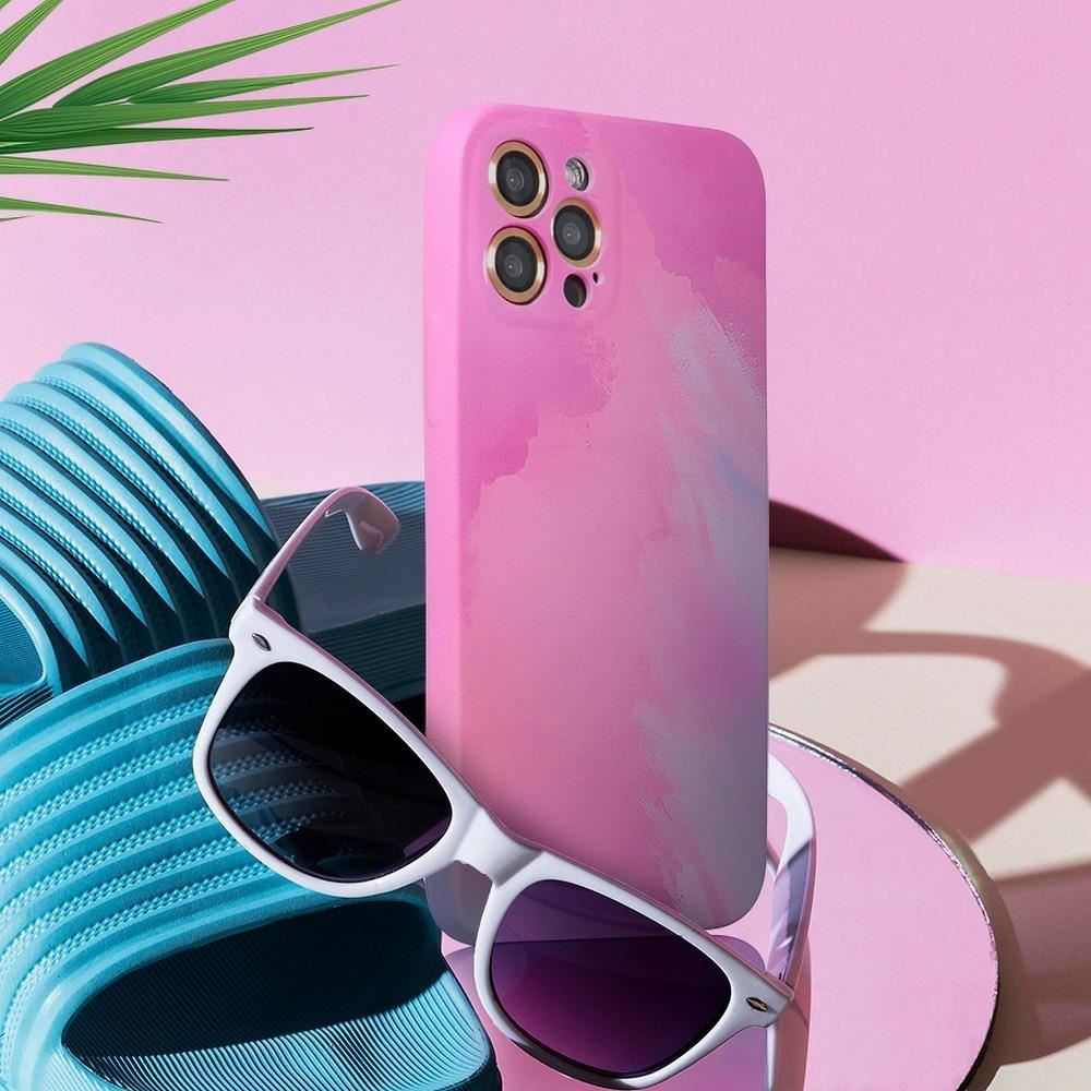 Husa Compatibila cu Apple iPhone 13 Pro - Forcell Pop Pink/Blue