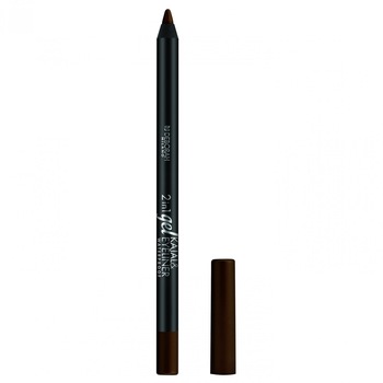 Creion de ochi Deborah Milano 2 in 1 Gel Kajal&Eyeliner Pencil 5 Brown Creion de ochi Deborah Milano 2 in 1 Gel Kajal&Eyeliner Pencil 5 Brown