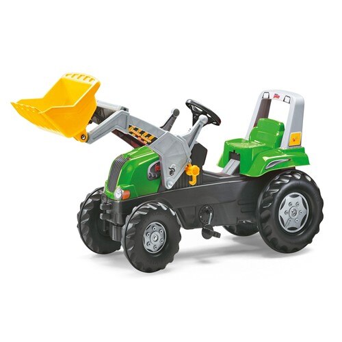 Tractor cu pedale RollyToys RollyJunior cu cupa