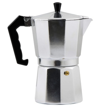 Espressor pentru Aragaz, aluminiu, capacitate 9 cupe, Coffee Espressor pentru Aragaz, aluminiu, capacitate 9 cupe, Coffee