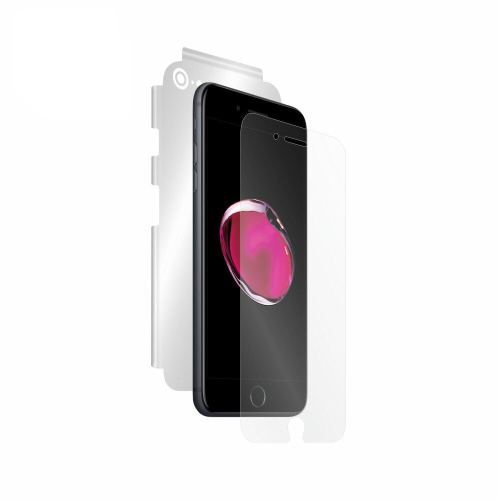 Folie de protectie Clasic Smart Protection iPhone 7 fullbody,protectie completa ecran,spate si laterale+Smart Spray®,Smart Squeegee® si microfibra incluse